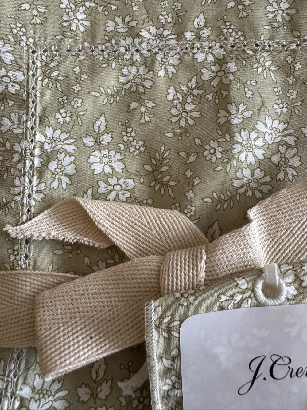 J Crew Placemat Set 4 Pair  20”x14”